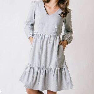 Hope & Henry flannel dress - size 6